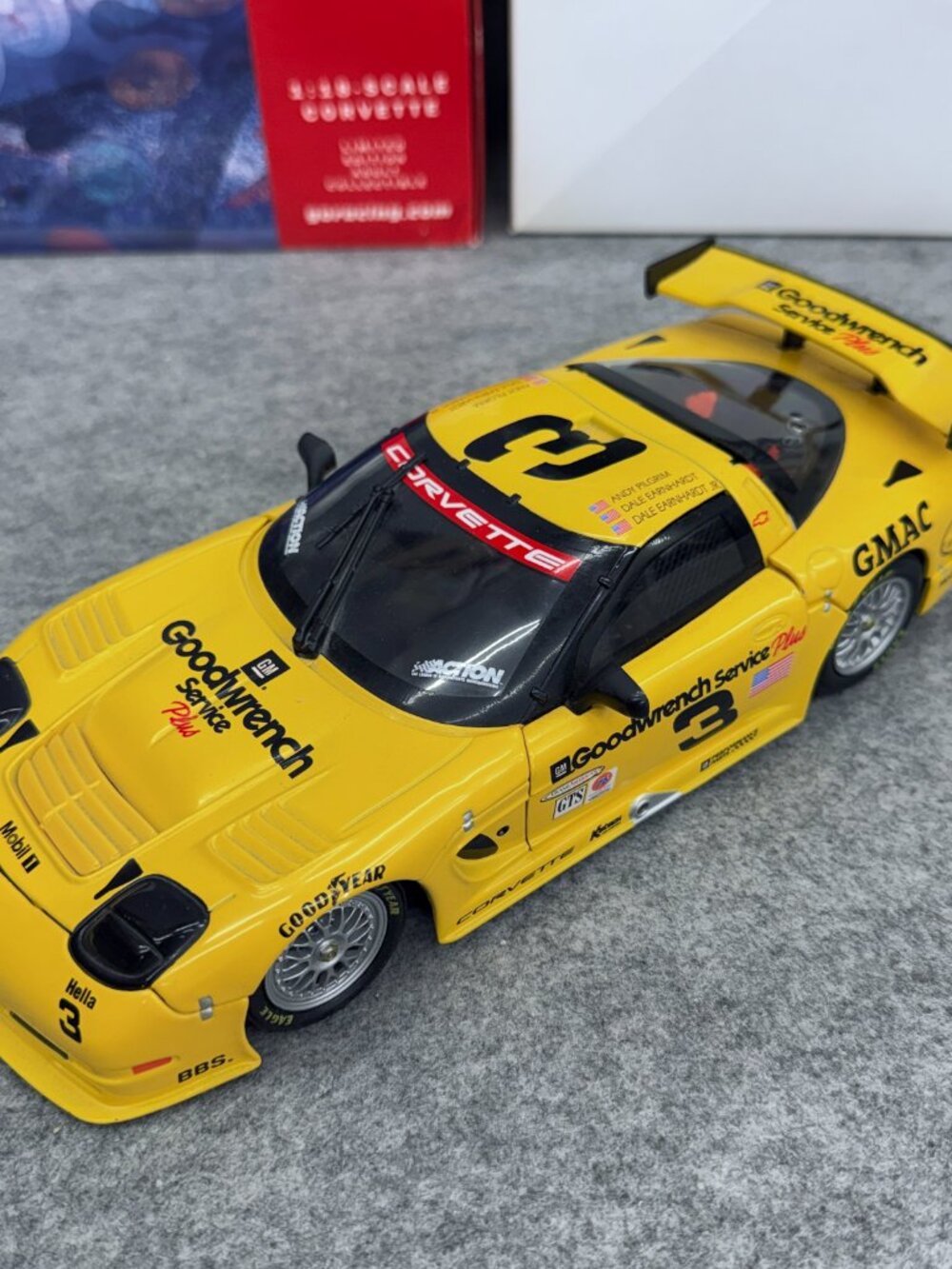 ACTION Dale Earnhardt Pilgrim Earnhardt JR C5-R Corvette #3 Racing 1:18 Diecast